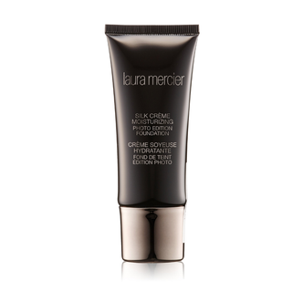 Laura Mercier Silk Creme Moisturizing Photo Edition Foundation tube on a white background