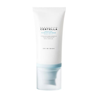 Skincare tube labeled 'Hanskin Centella' on a white background