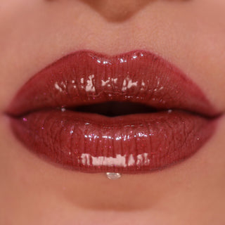 Makeup Revolution Pout Bomb Shimmer Gloss Chocolate Sparkle