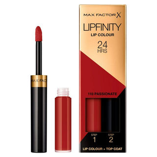 Max Factor Lipfinity Lip Colour with packaging on a white background