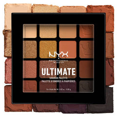 NYX Ultimate Eye Shadow Palette -Warm Neutrals