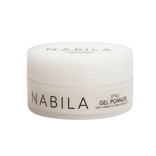 Jar of Nabila Style Gel Pomade on a white background