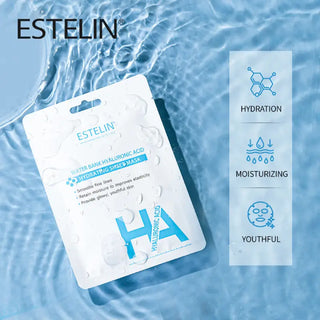 Estelin Water Bank Hyaluronic Acid Hydrayting Sheet Mask 10X25G