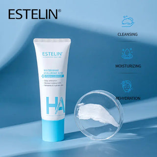 Estelin Water Bank Hyaluronic Acid Facial Cleanser 120G