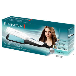 REMINGTON S8550 HAIR STRAIGHTENER SHINE THERAPY WIDE PLATE