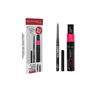 Rimmel Day 2 Night + Scandaleyes Eye Definer Black Gift Set