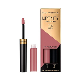 MaxFactor Lipfinity Lip Colour  2step Long Lasting 001 Pearl Nude 2.3 Ml + 1.9 G