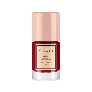 Gucci Vernis A Ongles Nail Lacquer 504 Myra Crimson 10Ml