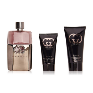 Gucci Gulty Gift Set EDT 90Ml+Shower Gel 50Ml+After Shave 75Ml