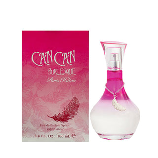 Cocoon Paris Hilton Can Can Burlesque perfume bottle and packaging on a white background