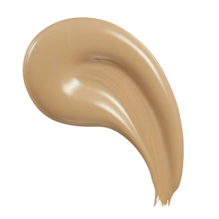 Beige foundation swatch on a white background