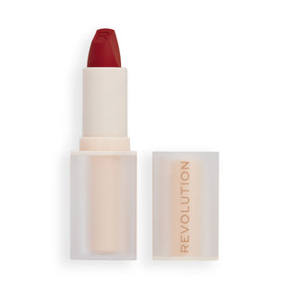 Makeup Revolution Lip Allure Soft Satin Lipstick - Ceo Brick Red