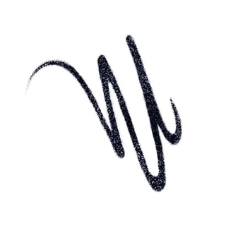 Black wavy line on a white background