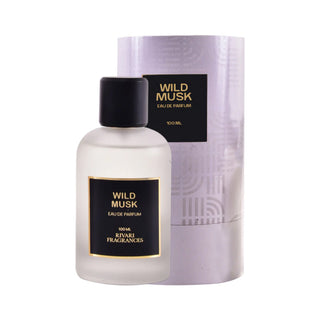 Wild Musk Eau de Parfum bottle and packaging on a white background