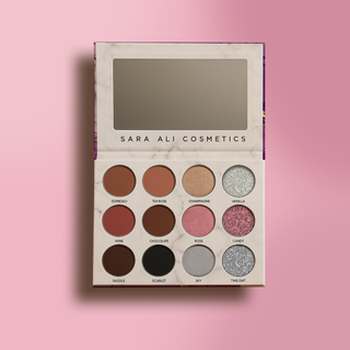 Sara Ali Cosmetic Eye Shadow Palette - Rose Glazed