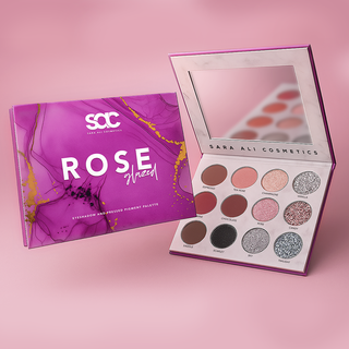 Sara Ali Cosmetic Eye Shadow Palette - Rose Glazed