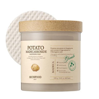 SKINFOOD Potato Madecassoside Soothing Pad 60 Pads 250g