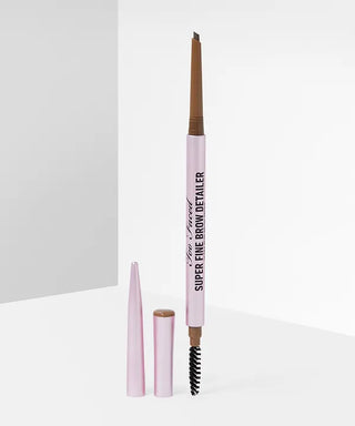 Too Faced Super Fine Brow Detailer - Ultra Slim Brow Pencil - Medium Brown