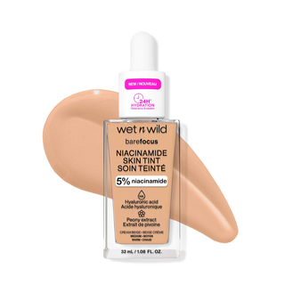 Wet n Wild Bare Focus Niacinamide Skin Tint Foundation - Fair Neutral 32Ml