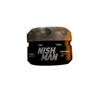 Nishman W10 Hair Styling Wax Pomade Amber 100Ml