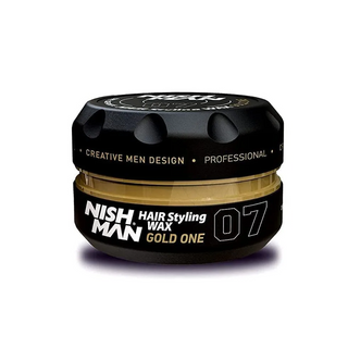 Nishman 07 Hair Styling Wax Gold One 100Ml