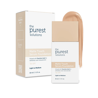 The Purest Solutions Matte Touch Serum Foundation - Light To Medium 30Ml