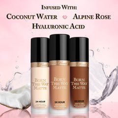 Too Faced Born This Way Matte 24hr Undetectable Foundation - Snow 30Ml