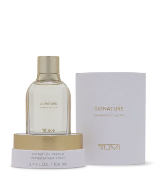 TUM perfume bottle and packaging on a white background