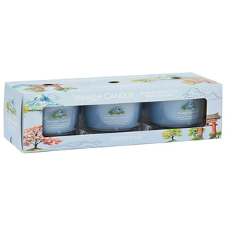 Yankee Candle Pack Of 3x37G - Majestic Mount Fuji