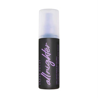 Urban Decay All Nighter makeup setting spray on a white background