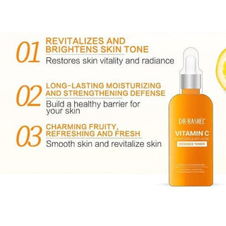 Dr.Rashel Vitamin C brightening & Anti-Aging Essence Toner 100Ml - AllurebeautypkDr.Rashel Vitamin C brightening & Anti-Aging Essence Toner 100Ml