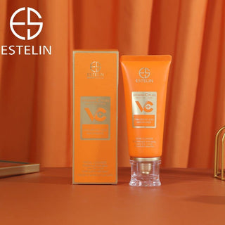 Estelin Vitamin C Plus Brightening & Anti Aging Facial Cleanser 80G