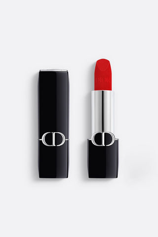 Dior Rouge Couture Colour Refillable Lipstick - 999 Velvet