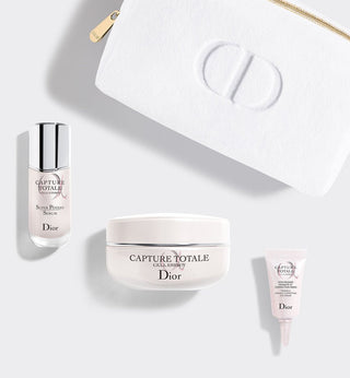 Dior Capture Totale Total Age-Defying Revitalizing Ritual 3Piecs +Bag Set - AllurebeautypkDior Capture Totale Total Age-Defying Revitalizing Ritual 3Piecs +Bag Set