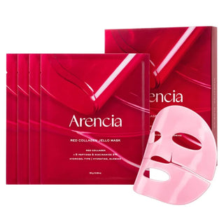 Arencia Red Collagen Tensioning Sheet Masks