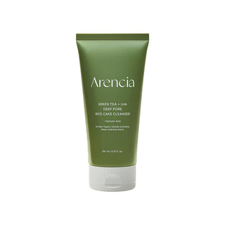 Arencia Green Tea LHA Deep Pore Rice Cake Cleanser 150G