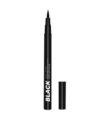 Lamel Long lasting With Soft Brush Eye Liner - 01 Deep Black