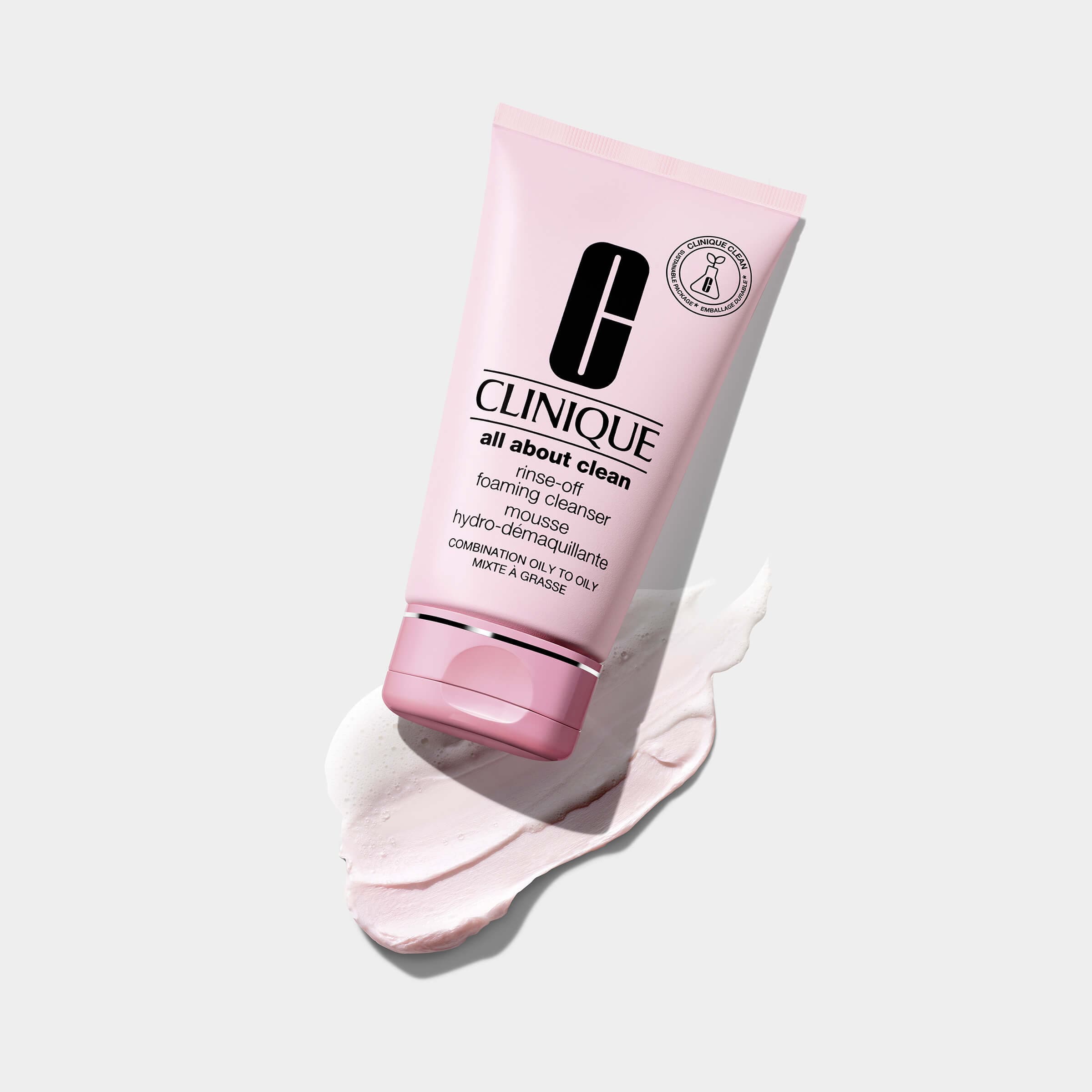 Clinique All About Clean Rinse Off Foaming Cleanser 30Ml - AllurebeautypkClinique All About Clean Rinse Off Foaming Cleanser 30Ml