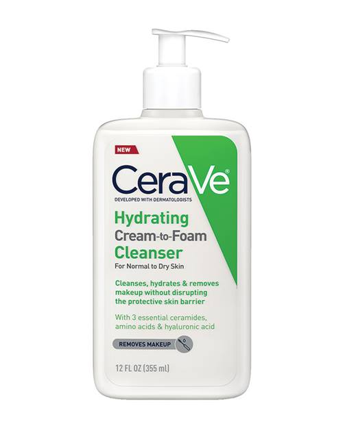 CeraVe Hydrating Cream To Foam Cleanser 236Ml