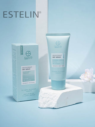 Estelin Glutathion+VitaminB3 Romantic Whitening Deodorant Dry Serum 60Ml