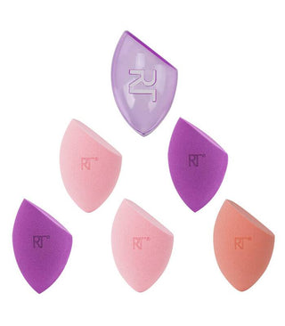 Real Techniques Miracle Complexion Sponge Set - 5pcs + Case - AllurebeautypkReal Techniques Miracle Complexion Sponge Set - 5pcs + Case