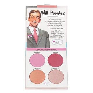 The Balm Will Powder Blush Quad - AllurebeautypkThe Balm Will Powder Blush Quad