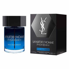 Yves Saint Laurent YSL La Nuit De L'Homme Bleu Electrique EDT 100Ml - AllurebeautypkYves Saint Laurent YSL La Nuit De L'Homme Bleu Electrique EDT 100Ml