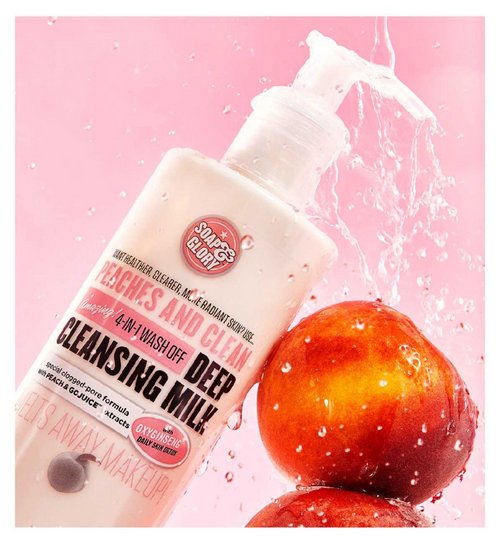 Soap & Glory Peaches & Clean Deep Cleansing Milk 350Ml - AllurebeautypkSoap & Glory Peaches & Clean Deep Cleansing Milk 350Ml