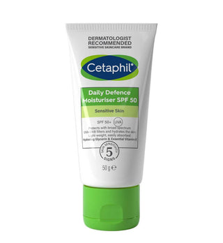 Cetaphil Daily Defence Moisturiser  SPF50 50G