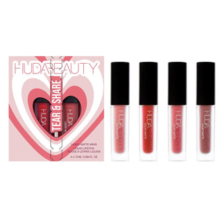 Huda Beauty Tear&Share Liquid Matte Mini Set Icon+Perfectiomist+First Class+Miss America - AllurebeautypkHuda Beauty Tear&Share Liquid Matte Mini Set Icon+Perfectiomist+First Class+Miss America