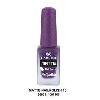 Gabrini Matte Flat Brush Nail Polish