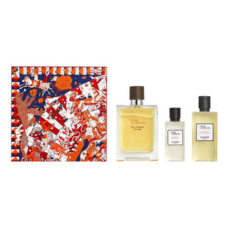 Hermes Terre D'Hermes Eau Intense Vetiver Men Set EDP 100Ml+ASB 40Ml+B Lotion 80Ml - AllurebeautypkHermes Terre D'Hermes Eau Intense Vetiver Men Set EDP 100Ml+ASB 40Ml+B Lotion 80Ml