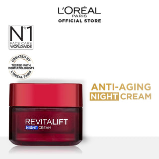 LOreal Paris Revitalift Moisturizing Night Cream 50 ml - AllurebeautypkLOreal Paris Revitalift Moisturizing Night Cream 50 ml