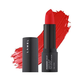 Lamel Lipstick Powder Drop 407 Red Velvet